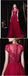 See Through Burgundy A-line Short Sleeves Long Prom Dresses Online,12576