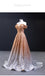 Sparkly A-line V-neck Off Shoulder Long Party Prom Dresses Online,Dance Dresses,12370