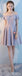 Summer Gray Short Mismatched Custom Cheap Bridesmaid Dresses Online, WG507
