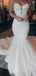 Sweetheart Mermaid sleeveless Handmade Lace Wedding Dresses,WD777