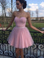 Sweetheart Pink Simple Short Cheap Homecoming Dresses Online, CM702
