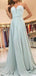 Sweetheart Sage Green Chiffon Cheap Bridesmaid Dresses Online, WG778