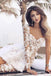 Unique See Through Short One Shoulder Long Sleeve Wedding Dresses,WD727