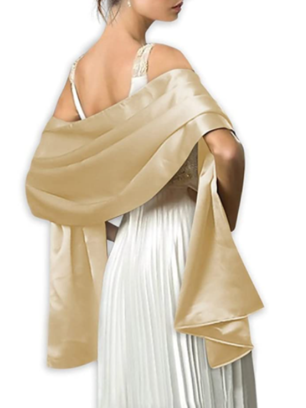 Women's Silky Scarf Pashmina Shawls and Wraps for Wedding Favors Bride Bridesmaid Gifts Evening Dress Shawl